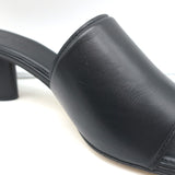 Bottega Veneta The Band Mules Black Leather Size 40 Slide Sandals