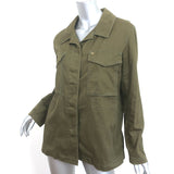 Marc by Marc Jacobs Field Jacket Army Green Cotton Size Extra Small