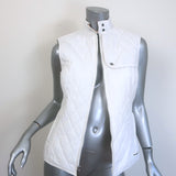 Burberry Golf Quilted Puffer Vest White Size Small
