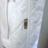 Burberry Golf Quilted Puffer Vest White Size Small