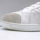 Christian Dior Star shearling-lined white leather sneakers, authentic pre-owned, size EU 38, gently worn