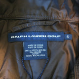 Ralph Lauren Golf Vest Dark Brown Nylon Size Small
