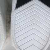 Christian Dior Star shearling-lined white leather sneakers, authentic pre-owned, gently worn