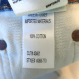AGOLDE Quinn High Rise Denim Mini Skirt Devotee Blue Size 25 NEW
