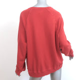 THE GREAT The Slouch Sweatshirt Heirloom Tomato Red Size 0