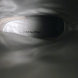 Costume National Cuffed Knee High Boots Black Leather Size 39