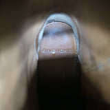 Givenchy Wedge Ankle Boots Black Suede Size 39