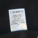 Co Houndstooth Belted Mini Dress Black/Gray Size Extra Small