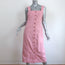 Hunter Bell Button-Up Midi Dress Sloan Pale Blush Cotton Size 8 NEW