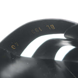 Saint Laurent Tribute 75 Platform Sandals Black Leather Size 40 T-Strap Heels