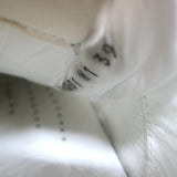 Valentino Rockstud Untitled Sneakers White Leather Size 39