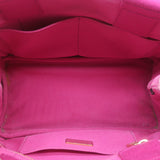 Prada Canapa Logo Tote Pink Canvas Small Shoulder Bag
