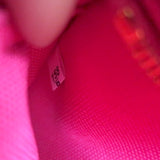 Prada Canapa Logo Tote Pink Canvas Small Shoulder Bag