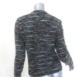 Isabel Marant Etoile metallic boucle tweed jacket in black multi, authentic pre-owned luxury piece