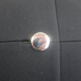 Prada Coat Black Virgin Wool Size 44 Button-Front Jacket
