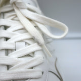 Celine Block Platform Low Top Sneakers White Leather Size 35