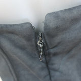 Balenciaga Strapless Bustier Top Washed Black Cotton Jersey Size 38 NEW