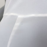 Prada Lace-Trimmed Maxi Slip Dress White Crepe de Chine Size 40 NEW