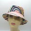 Emilio Pucci Techno Twill Bucket Hat Pink Onde Print Size 1 NEW