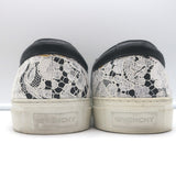 Givenchy Two-Tone Lace Slip-On Skate Sneakers Black & White Size 41