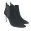 Manolo Blahnik Tungade Ankle Boots Black Suede Size 41 Pointed Toe Booties