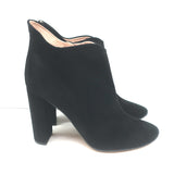 Chloe Ankle Boots Black Suede Size 41 High Heel Booties