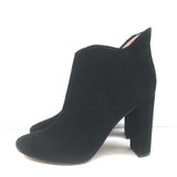 Chloe Ankle Boots Black Suede Size 41 High Heel Booties