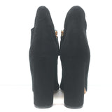 Chloe Ankle Boots Black Suede Size 41 High Heel Booties