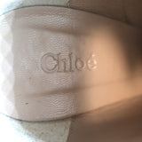 Chloe Ankle Boots Black Suede Size 41 High Heel Booties