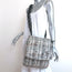 Chanel Tweed Camellia Large Messenger Bag Gray/Black
