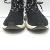 Balenciaga Speed Lace-Up Sock Sneakers Black Knit Size 38.5