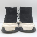 Balenciaga Speed Lace-Up Sock Sneakers Black Knit Size 38.5