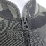 Christian Dior Camouflage Zip-Front Mini Dress Olive Gray Size US 8 NEW