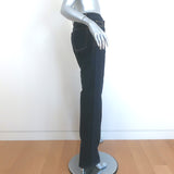 Saint Laurent Janice High Waist Straight Leg Jeans Indigo Denim Size 28
