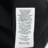 THE GREAT Tiered Maxi Dress Reverie Black Lace-Trim Cotton Size 1