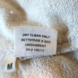 Ulla Johnson Tassel-Tie Jacket Cream Embroidered Raw Silk Size Medium