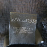 Isabel Marant Raw-Edged Oversized Poncho Black Linen-Blend One Size