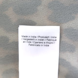 Ganni Pleated Leopard Print Midi Dress Brown Georgette Size 38