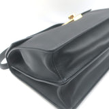 Prada Soft Sound Shoulder Bag Black Leather Medium Crossbody NEW