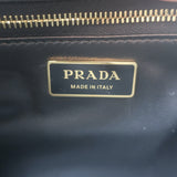 Prada Soft Sound Shoulder Bag Black Leather Medium Crossbody NEW