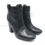 Laurence Dacade Pete Ankle Boots Black Leather Size 37.5 High Heel Booties