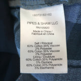 Veronica Beard Parris Ruffled Mini Skirt Blue Plaid Size 10