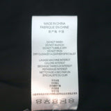 IRO Mazey Biker Jacket White Denim-Trimmed Leather Size 36