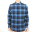 Vince Norden Plaid Button Down Shirt Blue Cotton Size Medium NEW