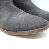 Isabel Marant Jenny Ankle Boots Dark Gray Suede Size 39