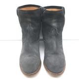 Isabel Marant Jenny Ankle Boots Dark Gray Suede Size 39