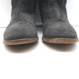 Isabel Marant Jenny Ankle Boots Dark Gray Suede Size 39