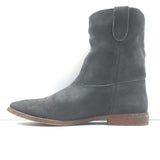 Isabel Marant Jenny Ankle Boots Dark Gray Suede Size 39