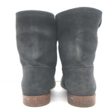 Isabel Marant Jenny Ankle Boots Dark Gray Suede Size 39