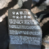 Saint Laurent Zebra Print Tank Top Black Size Large Sleeveless V-Neck Blouse